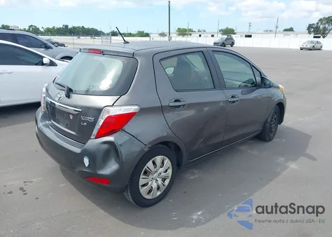 2012 Toyota Yaris Le from USA, damaged, VIN JTDKTUD38CD534064
